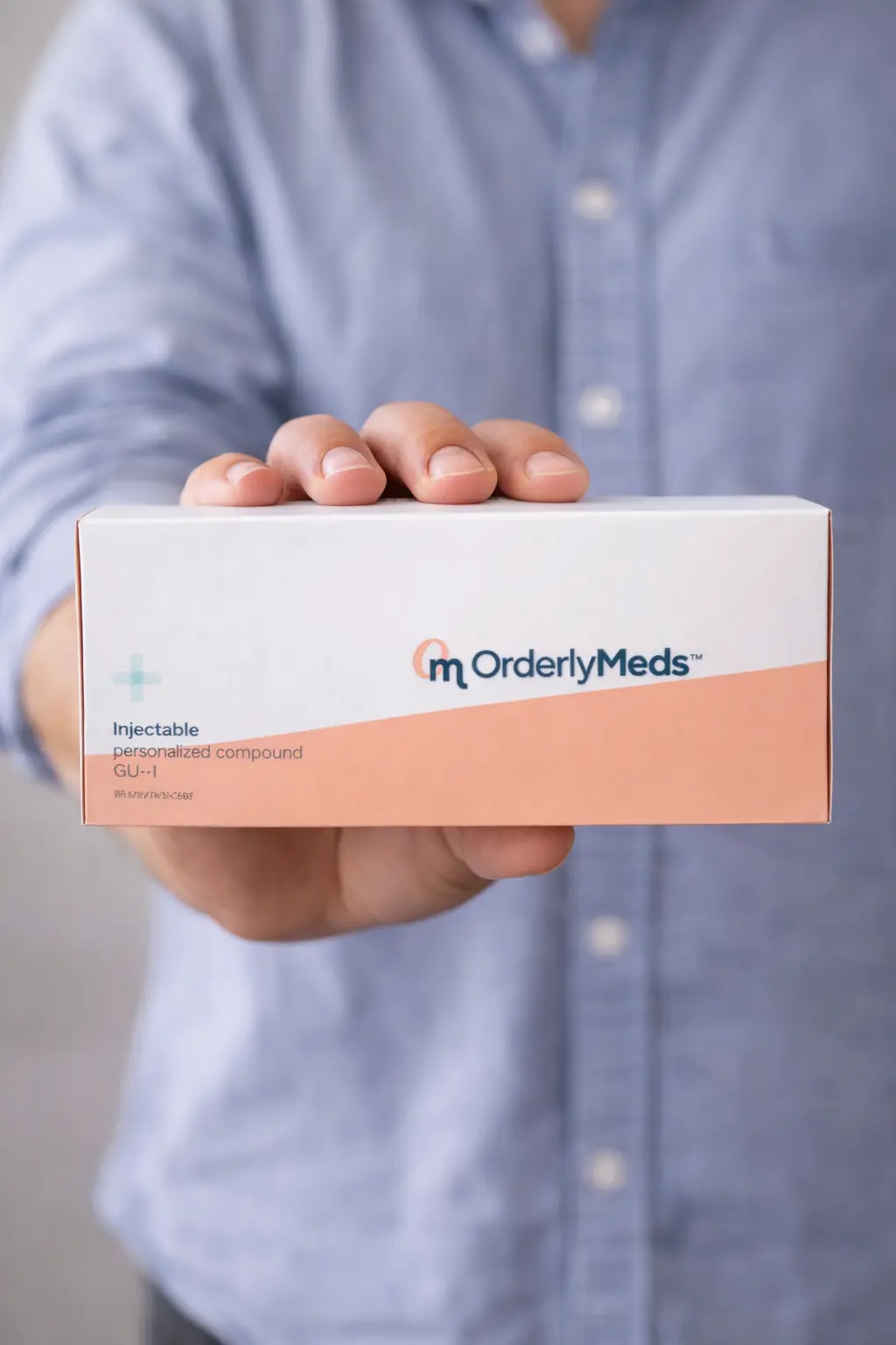 customer showing OrderlyMeds